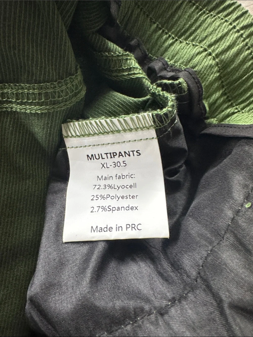 Nautica Olive Green Men's Jogger Pants - Picture 4 of 5